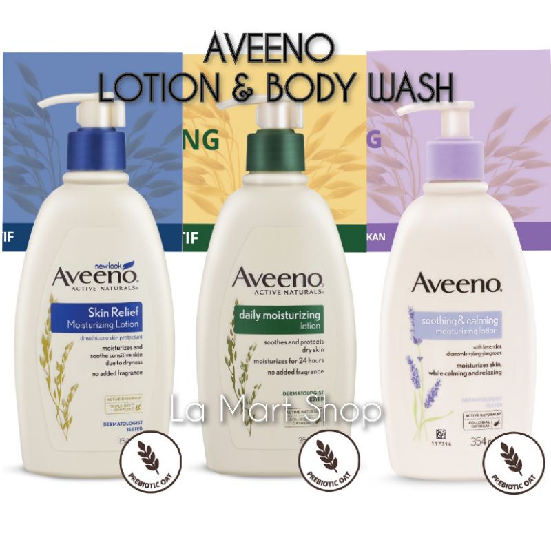 Jual AVEENO Skin Relief Body Lotion 354ML eczema cream Aveeno Daily