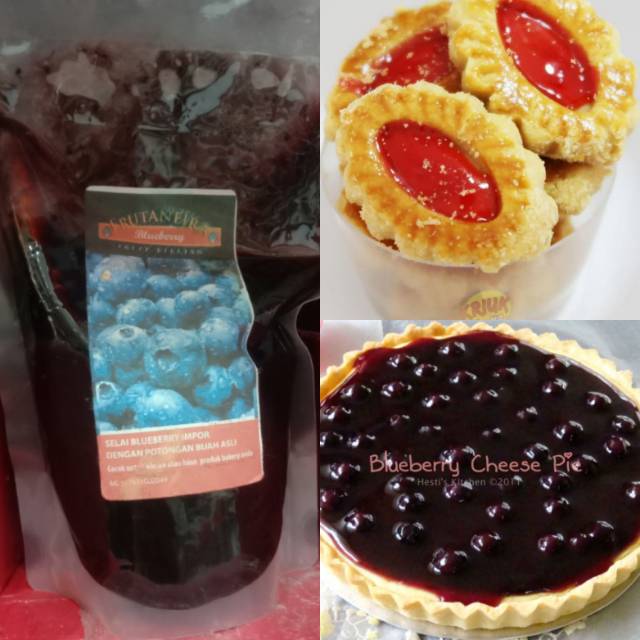 

Frutaneira fruit filling selai blueberry selai strawberry selai nastar 500 gram