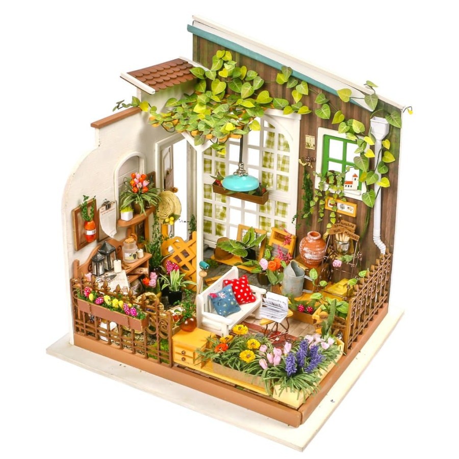 ROLIFE Robotime Diy Dollhouse Kit-Miller'S Garden Dg108 Hobby And Toy Collection