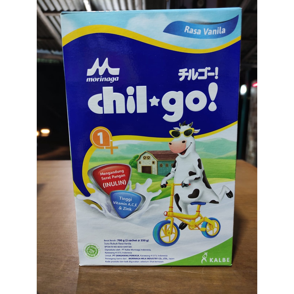 MORINAGA CHILGO CHIL GO POWDER 300gram / 700gram 1+ / 3+ / MADU / VANILA