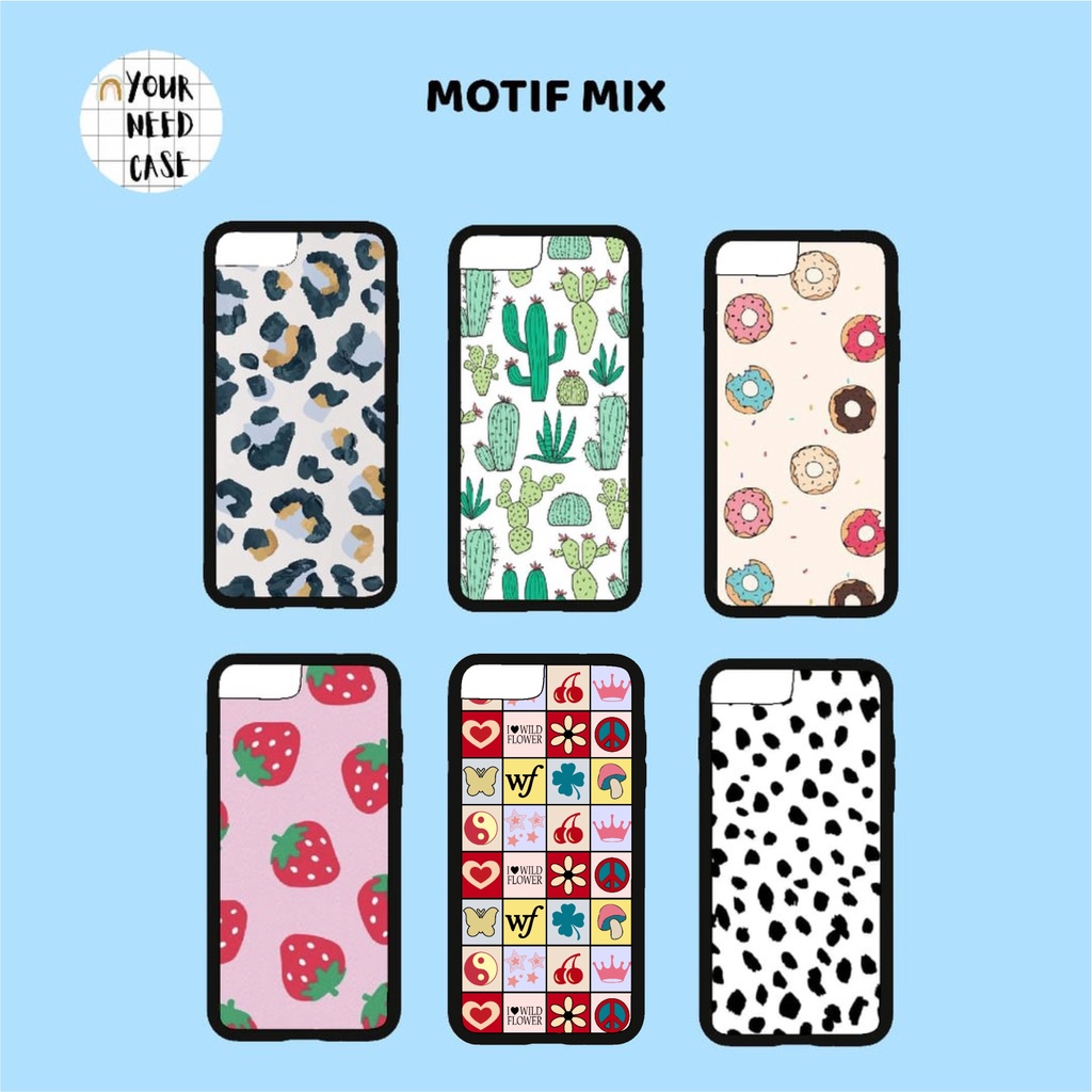 WILDFLOWER CASE HP Iphone Samsung Oppo Vivo Redmi Realme