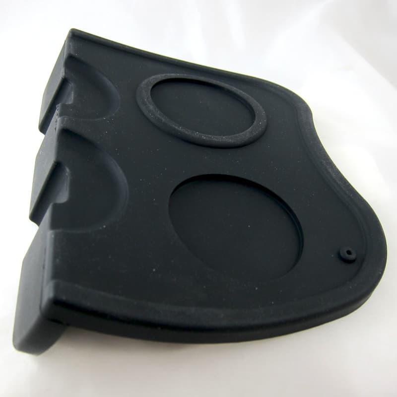 Coffee Tamping Mat with Hole and Tamper Holder Silicon Rubber