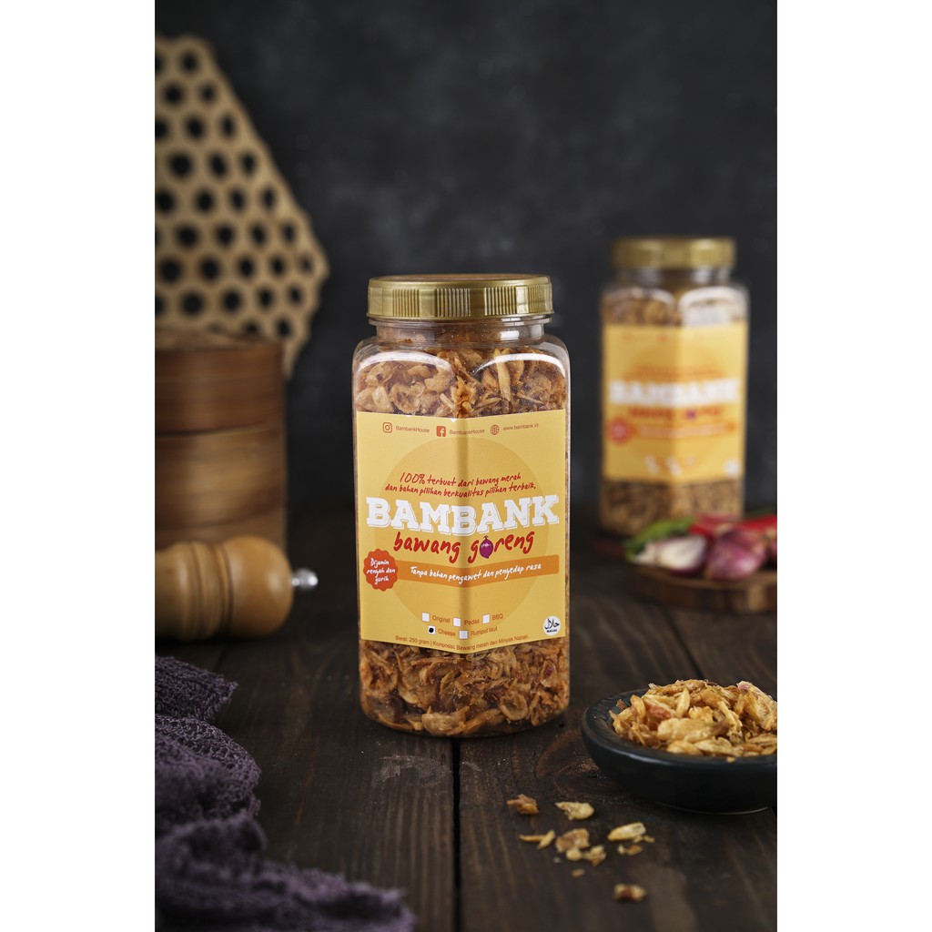 

Bawang Goreng Keju Spesial 250 Gram