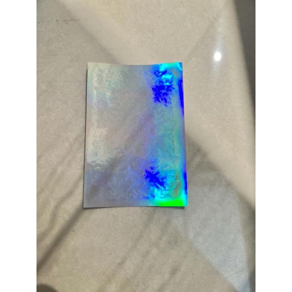 

[ the blossom ] stiker deco hologram shape STARS