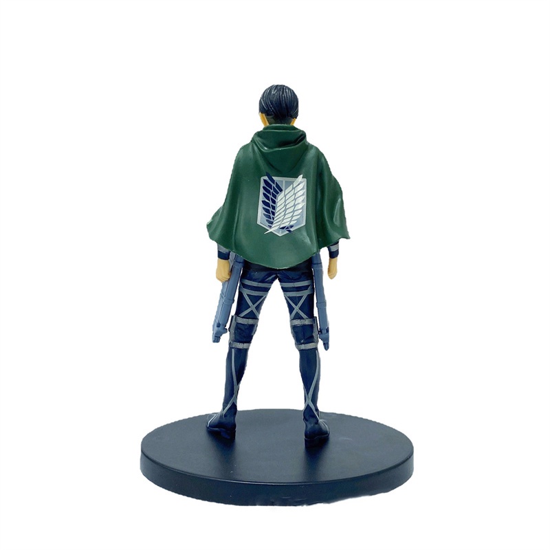 Mainan Action Figure Anime Attack on Titan The Final Season Levi Reiner Braun Bahan PVC