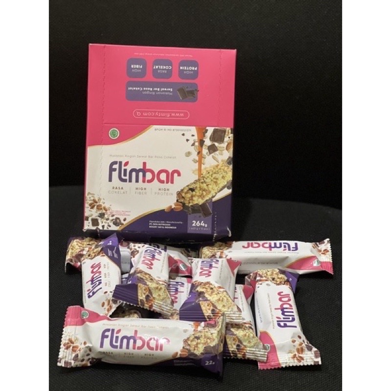 

Flimbar by Flimty isi 12 Sereal Snack Bar