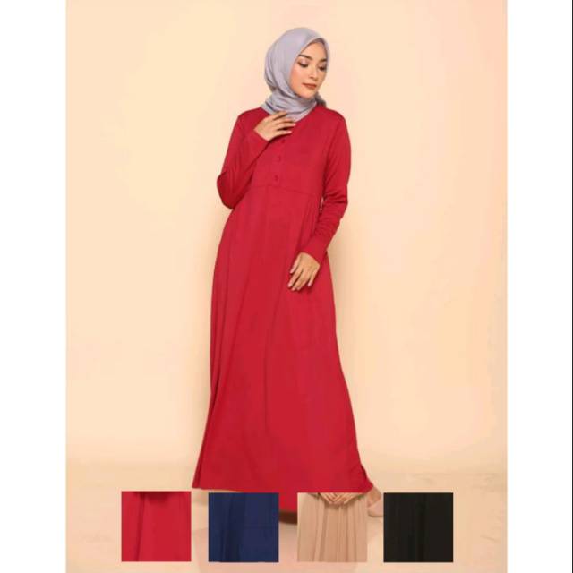 ELZATTA INNER DRESS GAMIS BUSUI GAMIS ZANIA BUSUI BAHAN SOFTCREPE