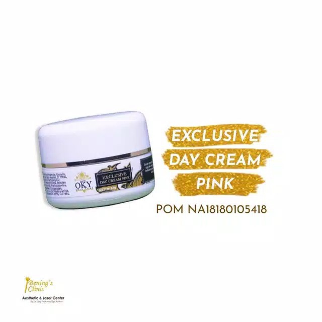 Exclusive Day Cream Pink By Dr. Oky Pratama Benings Clinic / Bening Skincare