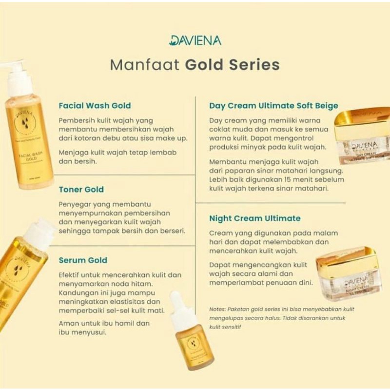 DAVIENA SKINCARE GOLD SERIES | BANJARMASIN | DAVIENASKINCARE |-2
