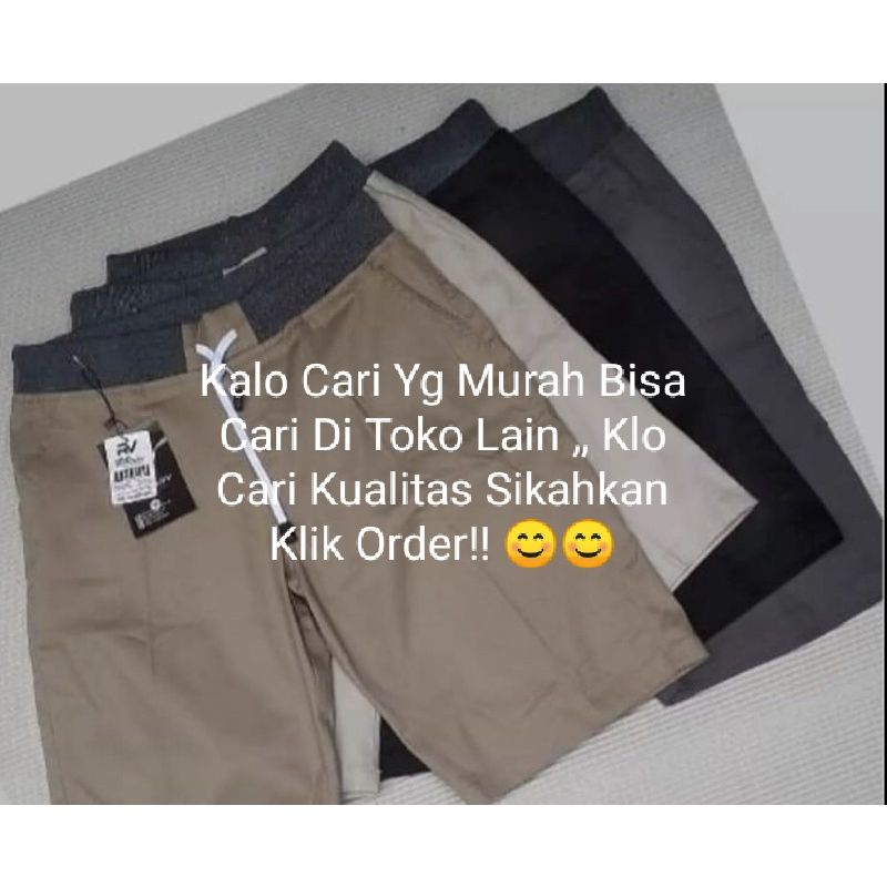 5pcs 100rb CELANA PENDEK CHINO CINO  PRIA DEWASA