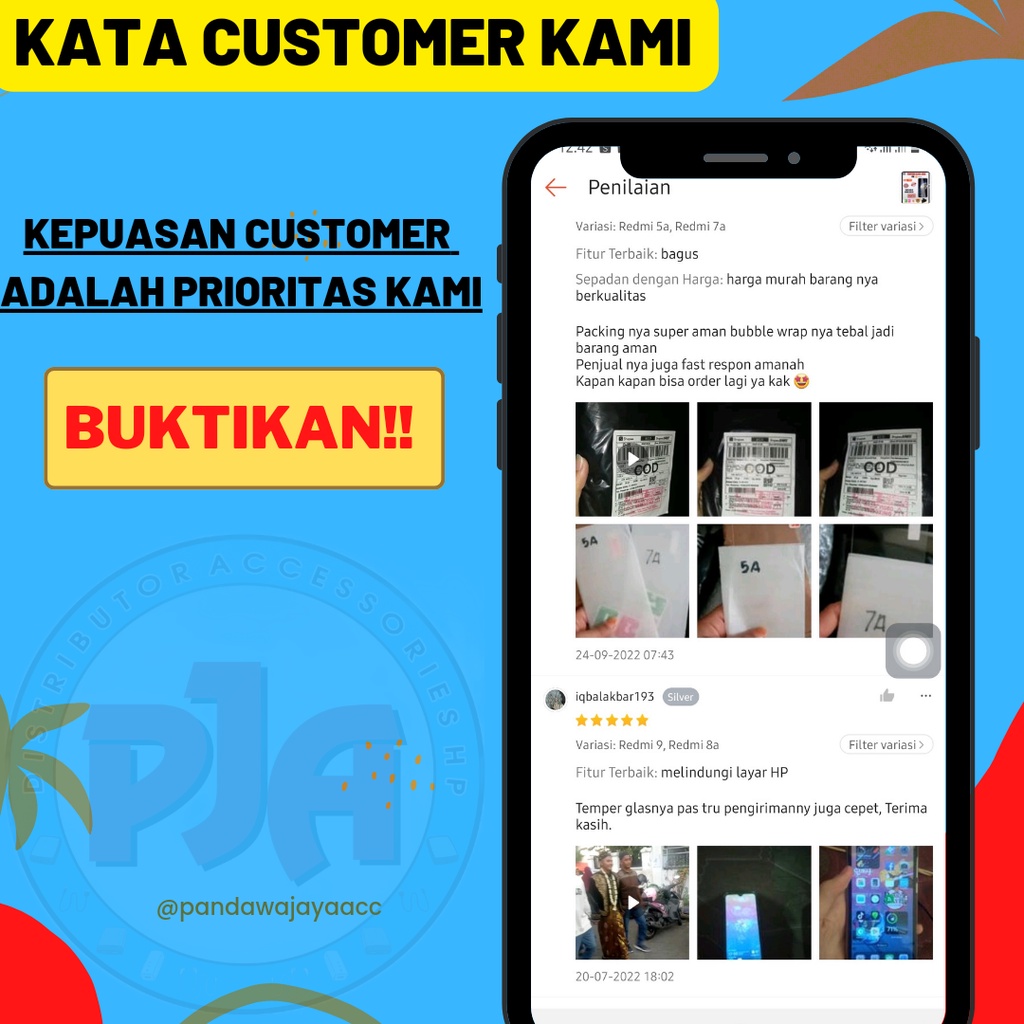 Tempered Glass TG Antigores Kaca Xiaomi Redmi 5 6 7 8 9 4X 4A 5A 6A 7A 8A 9A