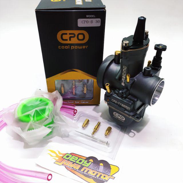 CARBURATOR PWK 24 | 26 | 28 | 30 | 32 | 34 CPO ORIGINAL BLACK SERIES DAN CHROME SERIES-CPO Pwk 30 Black