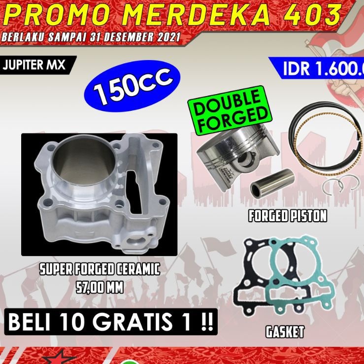 BLOK CERAMIC MX VIXION BRT 57 MM dan 62 mm