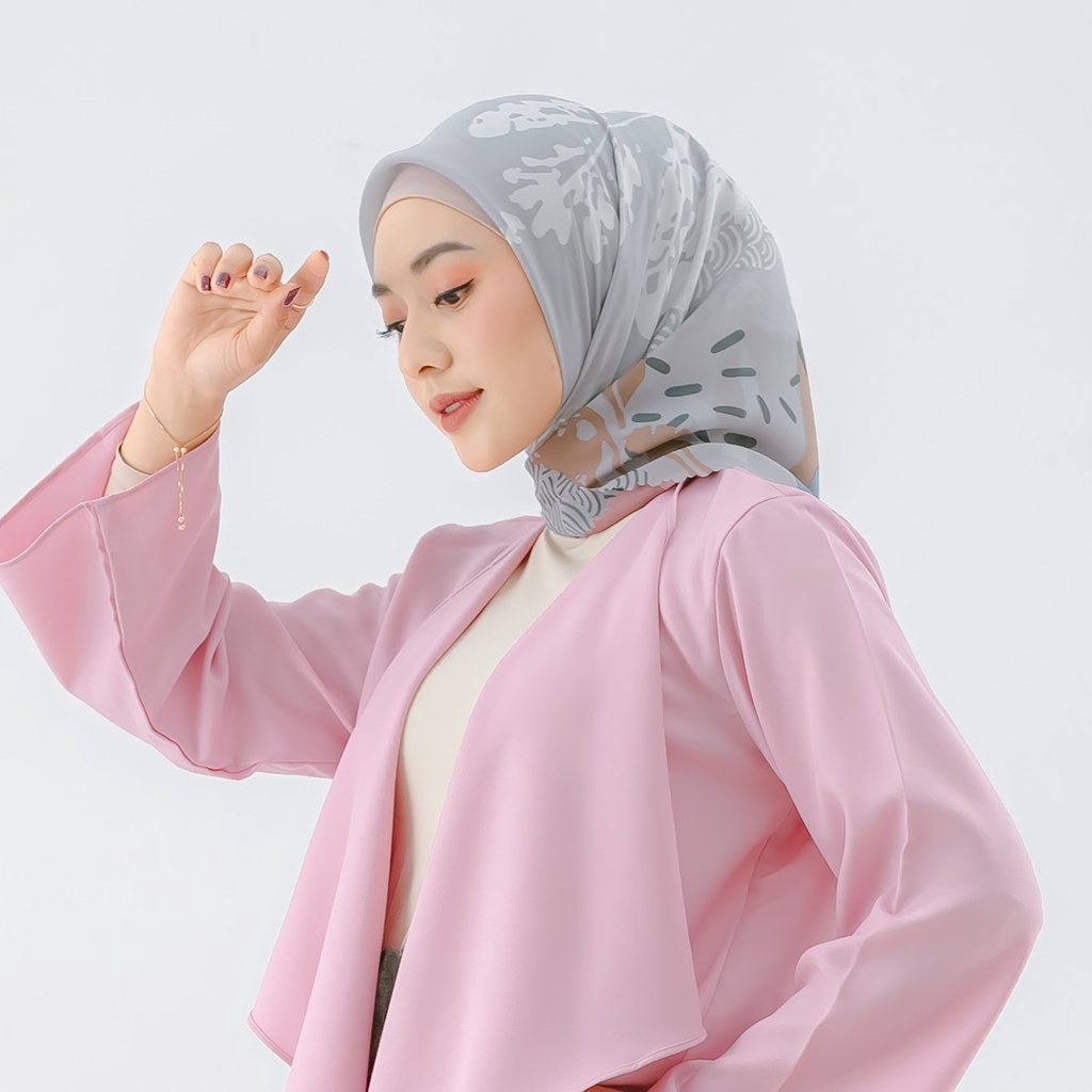 Maula Hijab - Jilbab Segi Empat Motif Potton Premium Quality Motif 3-6
