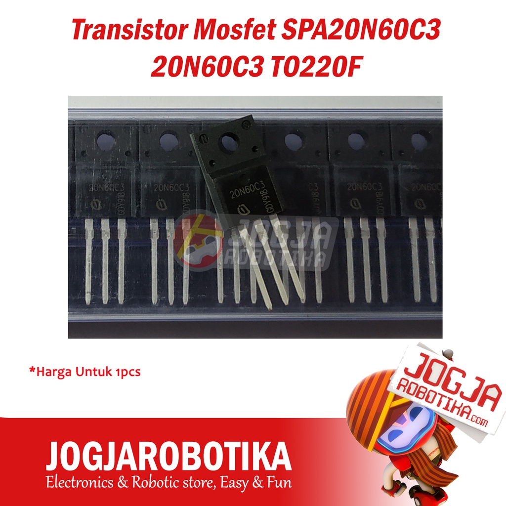 MOSFET SPA20N60C3 20N60C3 20N60C 20N60 650V 20.7A TO-220F