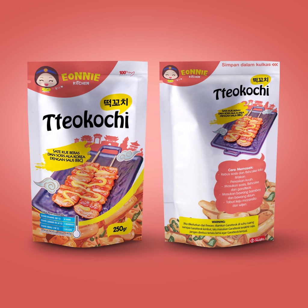 

Tteokochi - Snack/Makanan/Cemilan - Halal