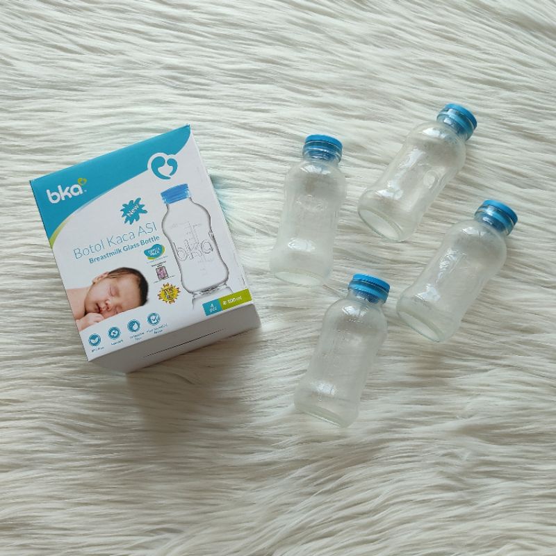 Botol Asip / Botol ASI BKA / Botol Kaca ASI / Botol Asi BKA ukuran 100ml
