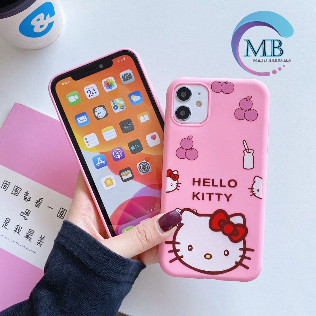 SS009 CASE HELLO KITTY Samsung A01 M01 Core A02S J2 J3 Grand Prime A10 M10 A12 A10s A20 M20 MB169