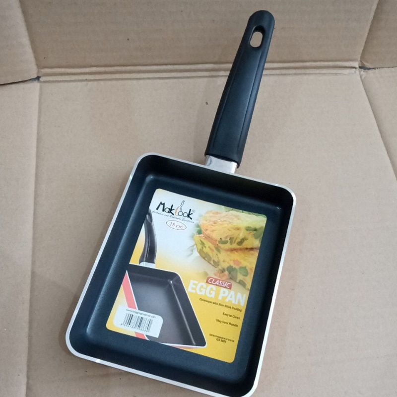 Makcook Egg Pan 18 cm Teflon Telur Dadar Jepang Kotak