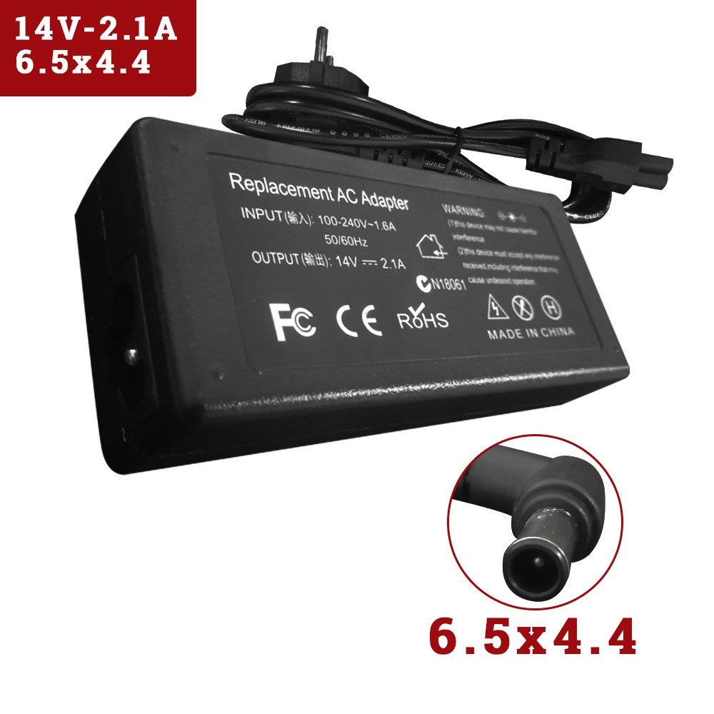 Adaptor Lcd monitor 14v - 2.1a Jack 6.5mm*4.4mm 1898