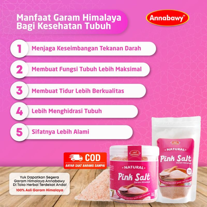 

Garam Himalaya Pink Salt - Garam Pink 500 gram