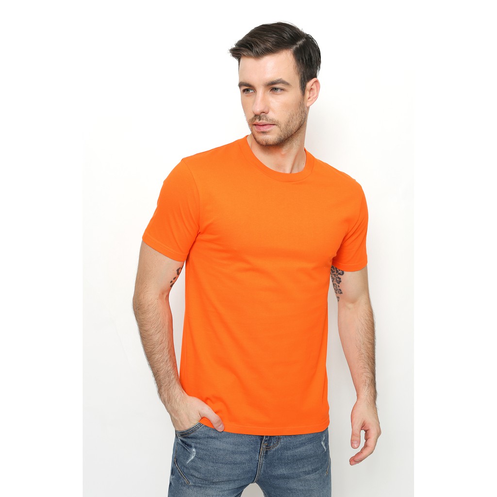 GTEE-MEN-KAOSPOLOS-KERAH-ROUND.NECK-ORANGE