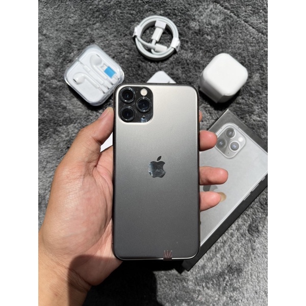 iPhone 11 Pro 64/256 GB Fullset Second Resmi BC Original