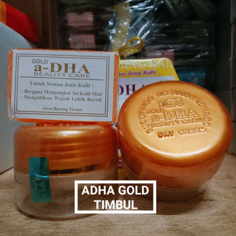 PAKET CREAM a DHA GOLD HOLOGRAM MDS//a dha gold embos