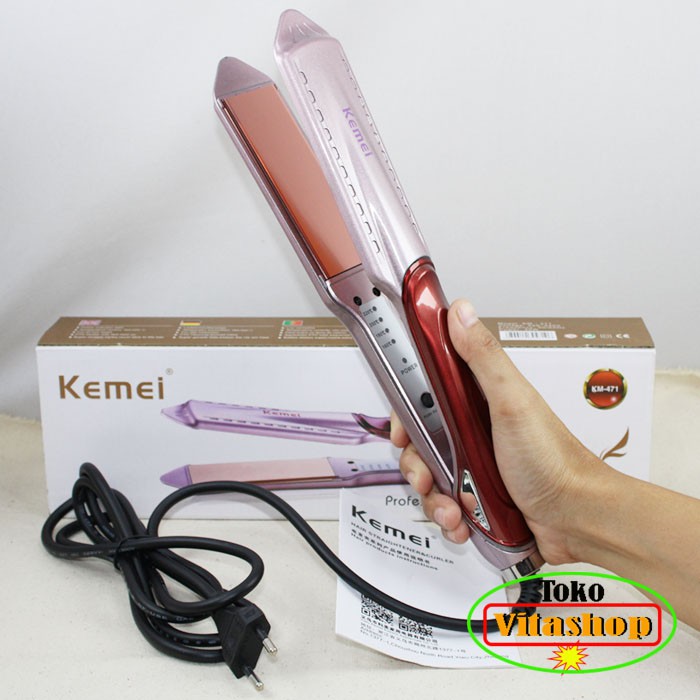 CATOK KEMEI KM-471 GRATIS 3 PENSIL ALIS CATOKAN TEMPERATUR SUHU ORIGINAL