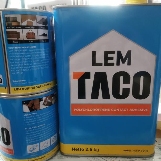 

>*>*>*>*] Lem kuning serbaguna TACO 2.5kg 2,5kg bukan fox power