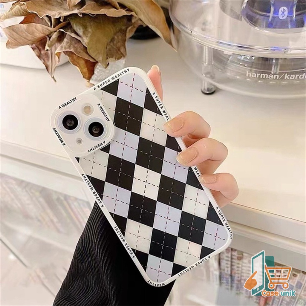 SS108 SOFTCASE MOTIF DIAMOND OPPO A3S A1K A5S A7 A12 F7 F9 F11 PRO A11K A15 A15S A16 A16S A8 A31 A5 A9 2020  A37 NEO 9 A57 A39 F1S A59 A52 A92 A53 A33 2020 A54 A55 A77S A57 2022 CS4689