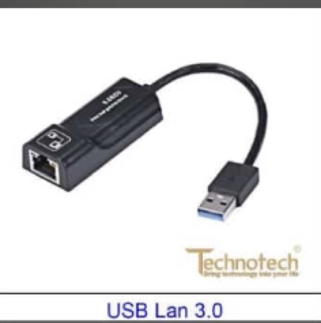 USB 3.0 to LAN Gigabit Ethernet Adapter Up To 1000 Mbps