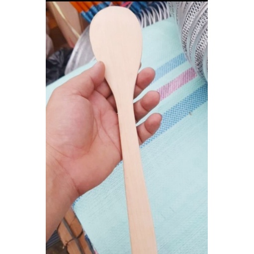 SODET KAYU BULAT/SOLET BULAT KAYU/SPATULA GAGANG KAYU