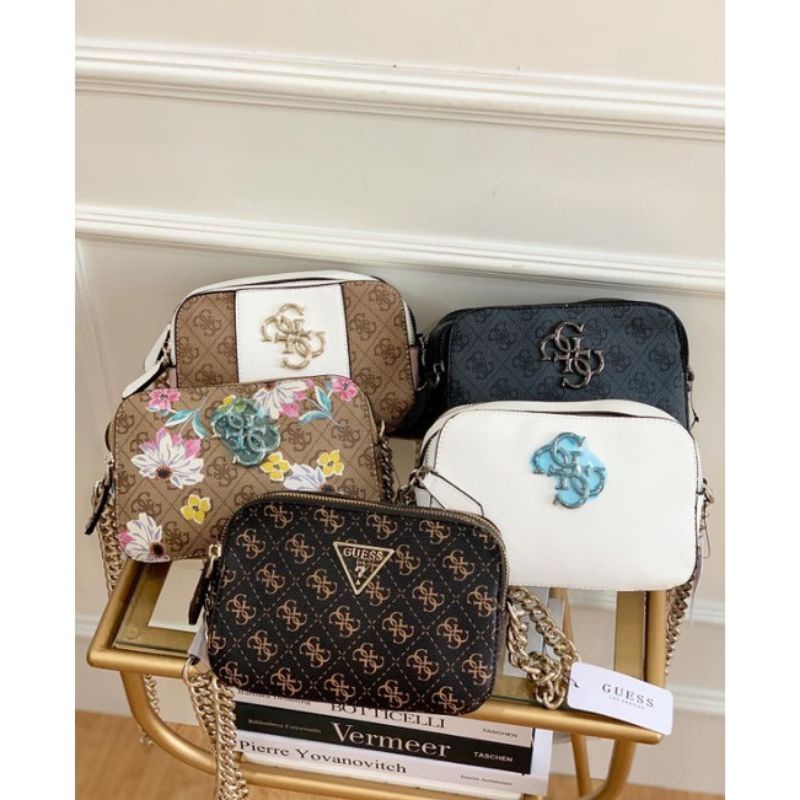 tas New Guess GS Noelle Crossbody | slingbag mini flower