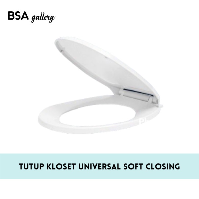 TUTUP KLOSET DUDUK UNIVERSAL SOFT CLOSING / TUTUP KLOSET MODEL TOTO