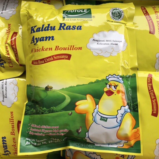 

Totole kaldu ayam 454gr HALAL non MSG