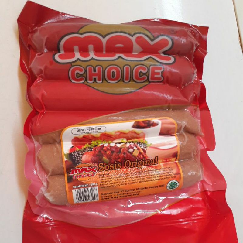 

sosis sapi premium 500 gram. sosis jerman. max sosis