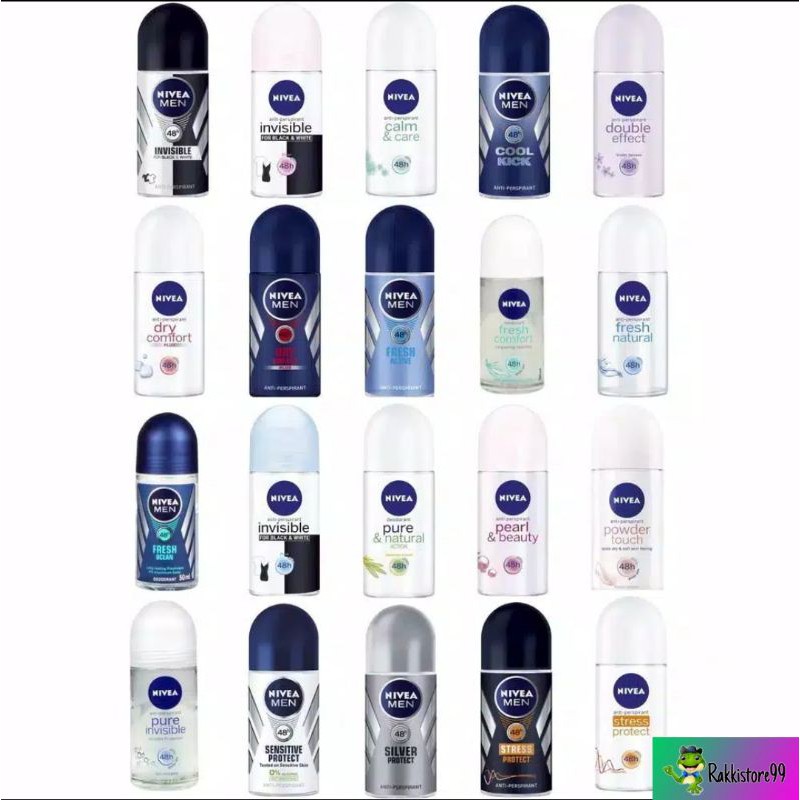 ❣️Rakkistore99❣️Nivea Deodorant Roll On Man/Woman 50ml (100% Original)