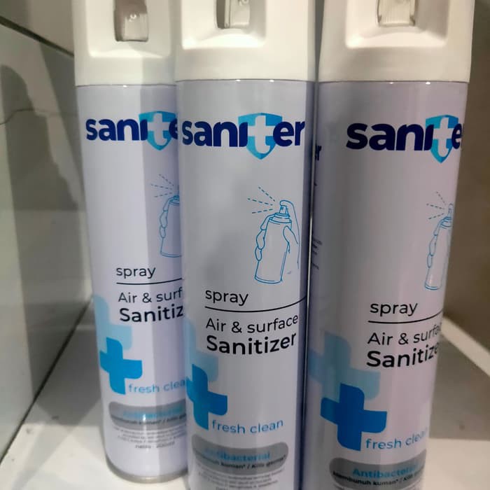 SANITIZER SANITER/SANITIZER SPRAY DESINFEKTAN ANTI VIRUS AEROSOL 200ML