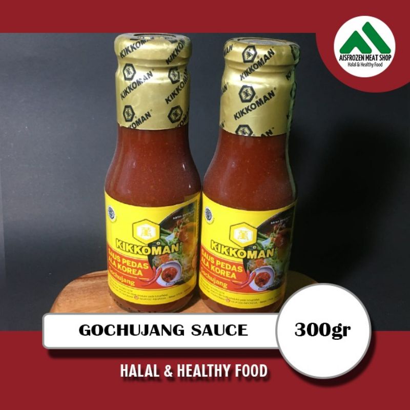 

Kikkoman Gochujang Sauce/Saus Pedas Ala Korea HALAL botol 300gr