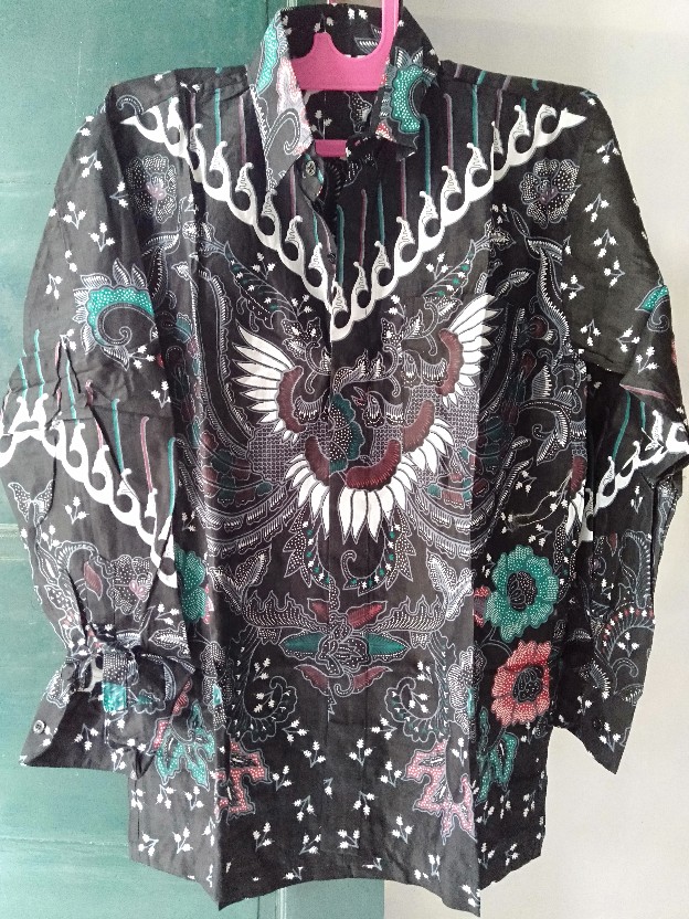 Baju Batik Ayah Dan Anak Laki-laki Motif Kupu Abu / Couple Ayah Dan Anak Terlaris / Cod