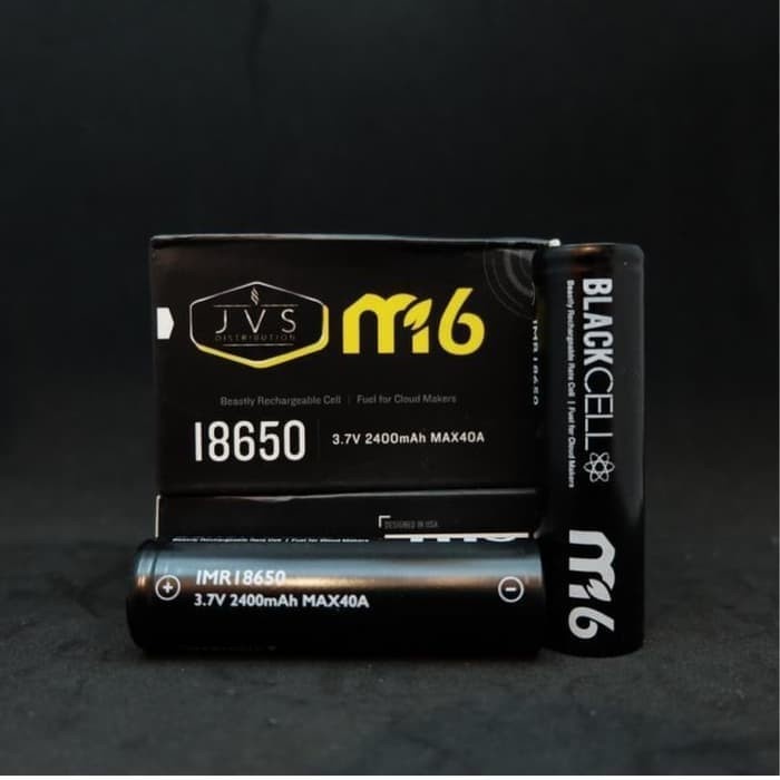 Jual Authentic BlackCell M6 Battery 2400mAh 40A  Black cell m6  Not Kdest Limited