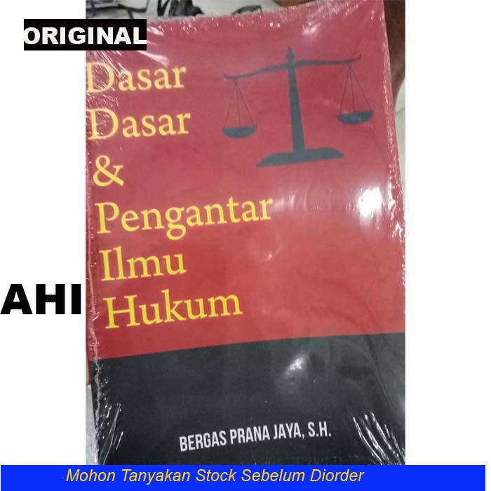 Buku Dasar-Dasar dan Pengantar Ilmu Hukum - Bergas Prana Jaya S.H - Buku Original