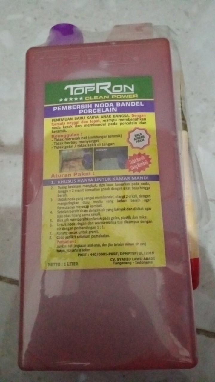 Topron Pembersih Kamar Mandi