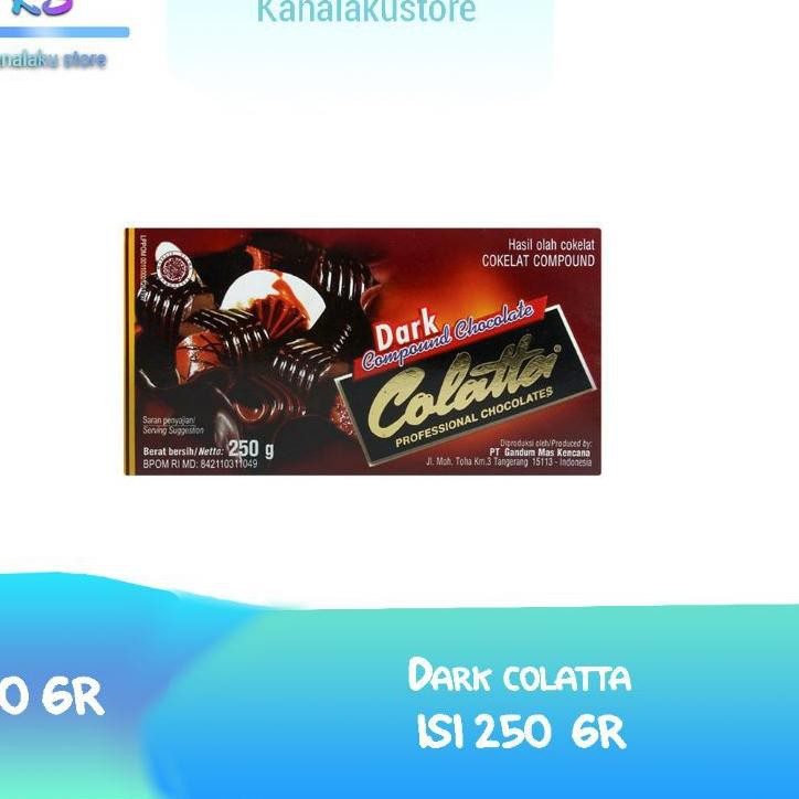 

Saletopϟ DARK COLATA/COLATTA COKLAT BATANG 250GR