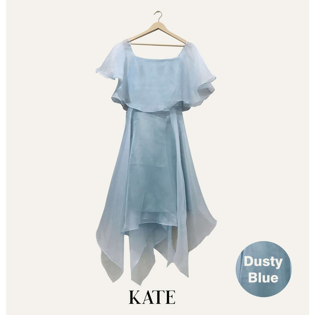 Kate Dress - Organza Dress Baju Pesta Kondangan Bridesmaid