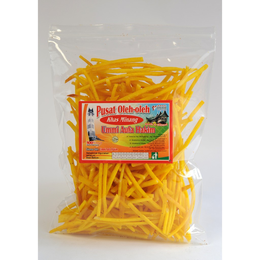 

Stick Singkong / Sanjai Bumbu Kunyit 200gr - Ummi Aufa Hakim