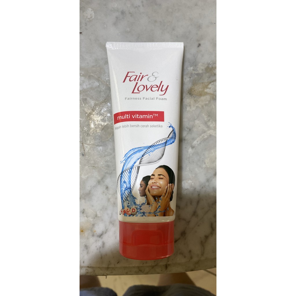 Fair &amp; lovely facial foam 100 gram