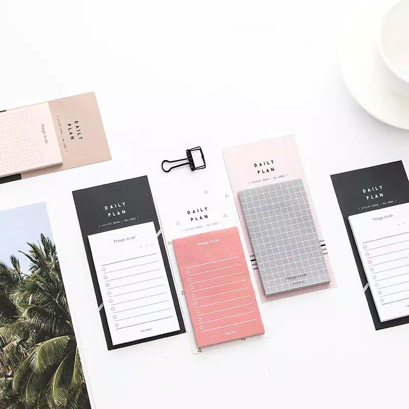 TBI Fancy Sticky Notes Book Sticky Memo Buku Catatan Buku Tulis Notes