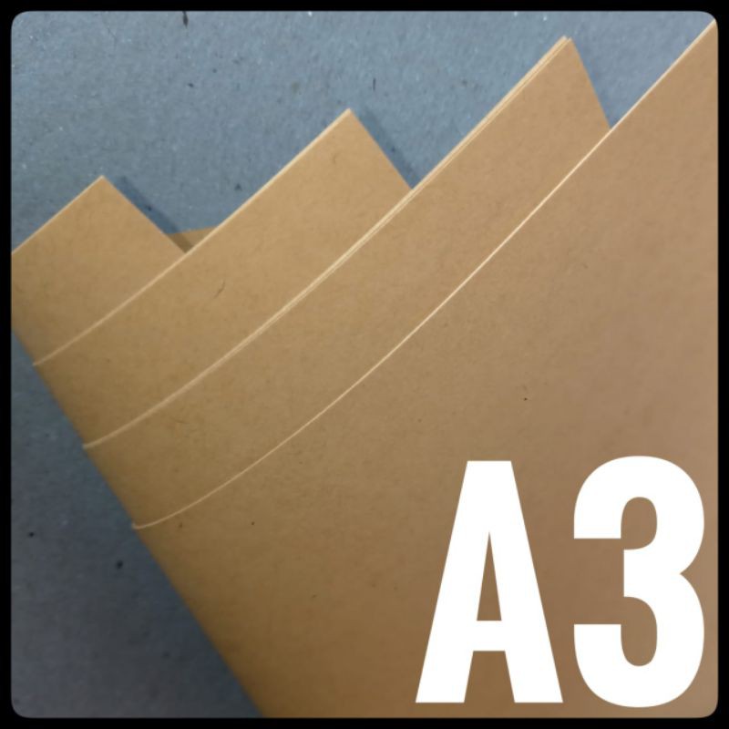 

KERTAS SAMSON / KRAFT 75 GR PARISINDO UK A3 / 29,7 CM X 42 CM ( ISI 100 LEMBAR )